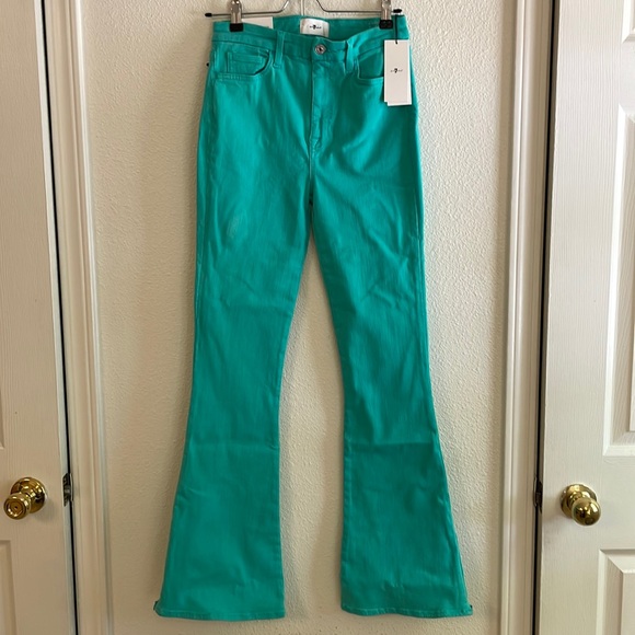 7 For All Mankind Ultra High Rise Skinny Boot - Picture 1 of 14